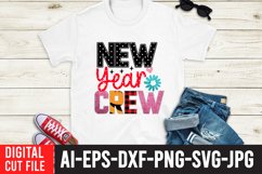 NewYear Crew Sublimation Design Product Image 2