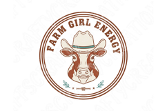Farm Girl Energy Png, Western Cowgirl Sublimation Design Product Image 8