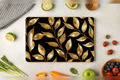 Gilded Gold Leaf Cutting Boards sublimation Design Product Image 3
