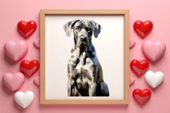 Valentine Pet Dogs Clipart, Valentine Pets Clipart Product Image 3