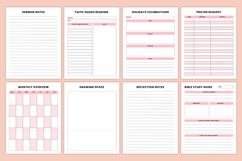 2027 Faith Journal | Prayer Journal &amp; Bible Study Planner Product Image 3