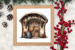 Western Christmas Cowboy Clipart Sublimation, Christmas PNG Product Image 3