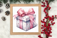 Pink Tis The Season Christmas Sublimation, Christmas Clipart Product Image 3