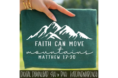 Faith SVG | Christian SVG | Bible Verse SVG | Religious PNG Product Image 1