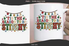 Christmas crochet png design for T-shirts Product Image 3