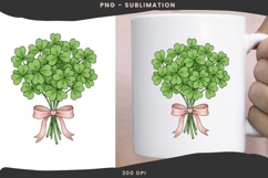 Lucky Patrick clipart png design for T-shirts Product Image 3