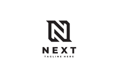 Next - Letter N Logo Design Vector Template Product Image 3