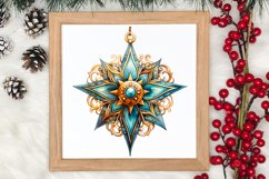 Beautiful Christmas Set Clipart, Beautiful Christmas Clipart Product Image 3