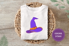 Hand Drawn Magic Illustration, Cartoon Witch Hat PNG Product Image 3