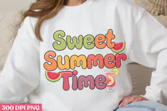 Sweet summer time PNG, Hello Summer Sublimation PNG Product Image 3