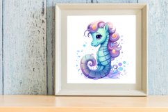Under The Sea Clipart, Watercolor Clipart Product Image 3