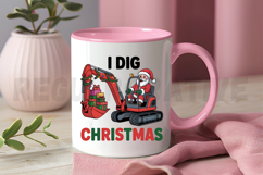 I Dig Christmas PNG, Christmas Sublimation PNG Product Image 3