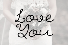 Simple Wedding is a handwritten font Product Image 3
