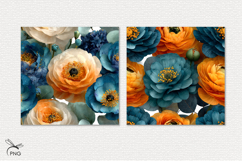 Floral digital paper, seamless pattern Product Image 3