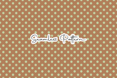 Earth Tone Polka Dot Seamless Pattern Product Image 6