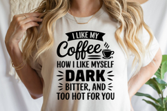 I like my coffee SVG | Sarcastic | Shirt Svg Product Image 1