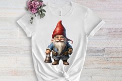 Christmas Santa Gnome Clipart Sublimation, Christmas PNG Product Image 3