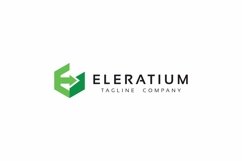 E Letter Arrows Logo Product Image 3