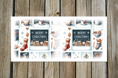 Christmas collage | 4 retro Sublimation Mug designs Product Image 3