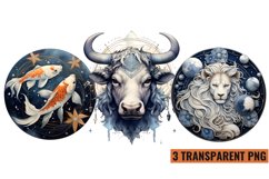 Zodiac Signs Sublimation clipart Product Image 1