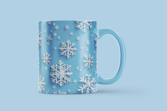 Soft Snowflake Digital Paper Product Image 3