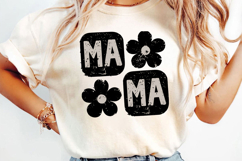 Checker Mama Sublimation, Floral Mama Png Product Image 3