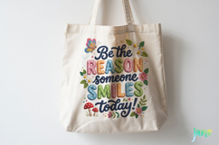 Cute Puff Embroidery Typography Bundle Product Image 3