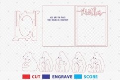 Personalized Mothers Day Puzzle Sign Svg, Product Image 2