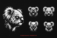 10 Bundle Dark Art Koala Animal Wildlife Beast Bear Nature Product Image 5
