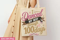 I danced my way through 100 days PNG, 100 Days Of School Sub Product Image 3