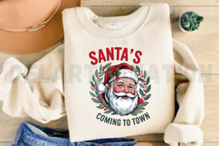 Santa’s Coming to Town PNG Design Product Image 3