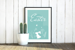 Happy Easter flyers|Easter Bunnies cards Product Image 4