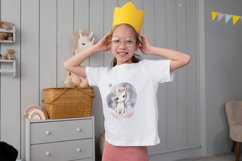 Cute Unicorns Clipart Watercolor Product Image 3