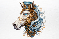 Steampunk Christmas Sublimation PNG Product Image 3