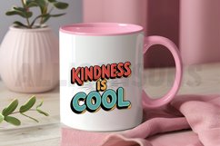Kindness Is Cool Sublimation PNG Design Product Image 3