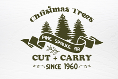 Farmhouse Old Christmas Sign SVG Product Image 3