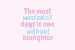 Positive Chunky - Adorable Bubble Font Product Image 3