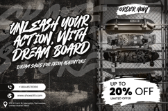 Thelawes Street Brush Font Product Image 4