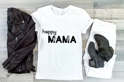 Happy Mama SVG | Mothers Day SVG | Floral SVG Product Image 4
