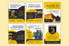 Black Gold Real Estate Social Media Product Image 4