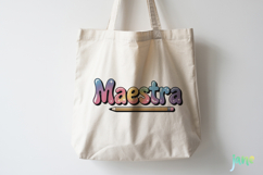 Latina Teacher Sublimation Product Image 4