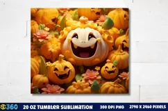 Halloween Tumbler Sublimation Wraps, Tumbler Halloween Product Image 3