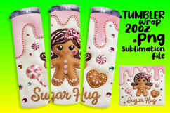20oz Tumbler Design for Sublimation , Holiday Product Image 1