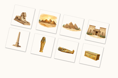 Ancient Egypt Watercolor Clipart Set Product Image 3