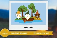 Camping Gnomes SVG Bundle | Hiking | Fishing Product Image 6