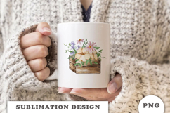 Watercolor Garden sublimation PNG Product Image 3