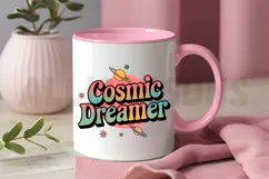 Cosmic Dreamer Sublimation PNG, Galaxy Dreamer PNG Product Image 3