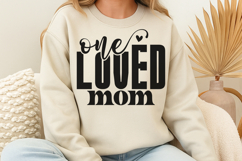 One loved mom SVG Product Image 3
