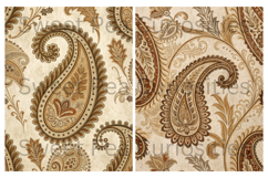 Shabby Chic, Paisley, Papers, Junk Journal Product Image 3