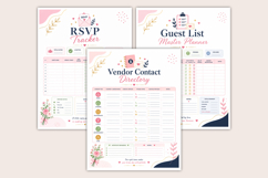 Wedding Planning Planner | Printable Wedding Organizer Product Image 3